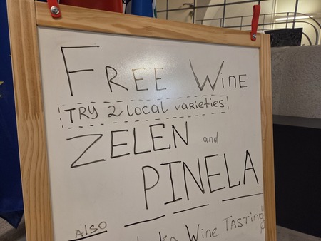 Free tasting